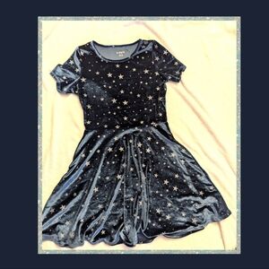 Starry Velvet Dress